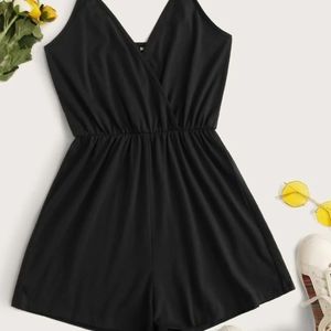 NWOT Black Romper